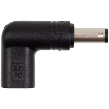 Адаптер PowerPlant Type-C - DC, 5.5 х 2.1 мм (CC360567)