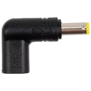 Адаптер PowerPlant Type-C - DC, 5.5 х 1.5 мм (CC360574)