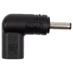 Адаптер PowerPlant Type-C - DC, 4 х 1.35 мм (CC360611)