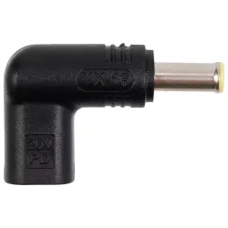 Адаптер PowerPlant Type-C - DC, 5.5 х 3 мм (CC360680)