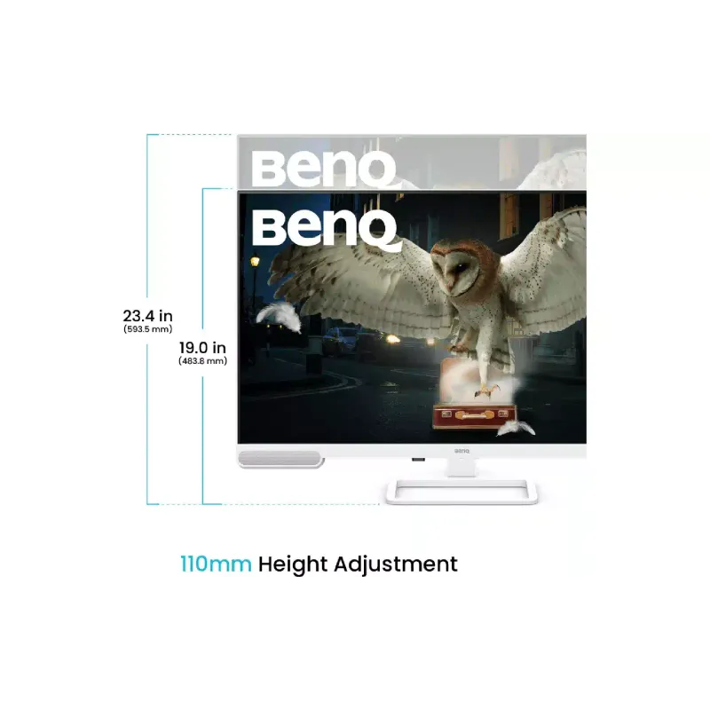 Монітор Benq 31.5" 4K UHD/IPS  White EW3290U (9H.LN4LJ.LBE)