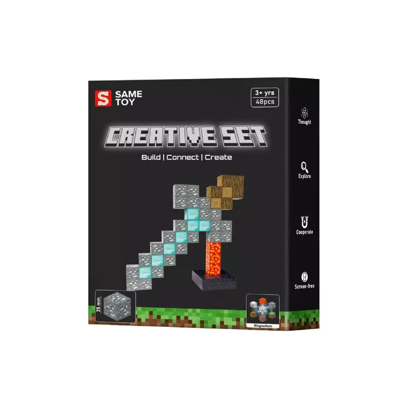 Juego de construcción magnético Same Toy Creative Set Sword (MCRAFT-1197-SM)