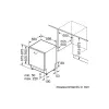 غسالة الأطباق المدمجة Siemens (SN75EX23CE)
