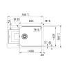 حوض المطبخ Franke, Gray (114.0701.802)