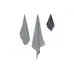 Toalha felpuda Ardesto Ritual, Gray (ART2530RR)