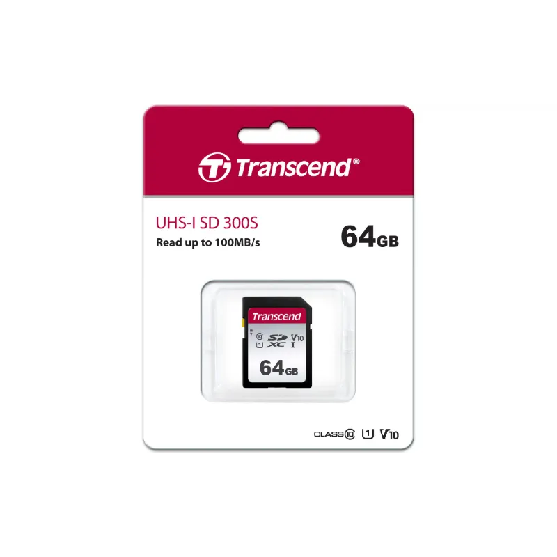 Карта с памет Transcend (TS64GSDC300S)