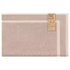 Πατάκι ποδιών από ύφασμα Terry Ardesto Ritual, Beige (ART2657RB)
