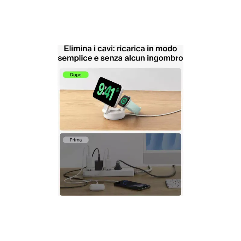 Зарядно устройство Belkin, Sand (WIZ043KQSD)