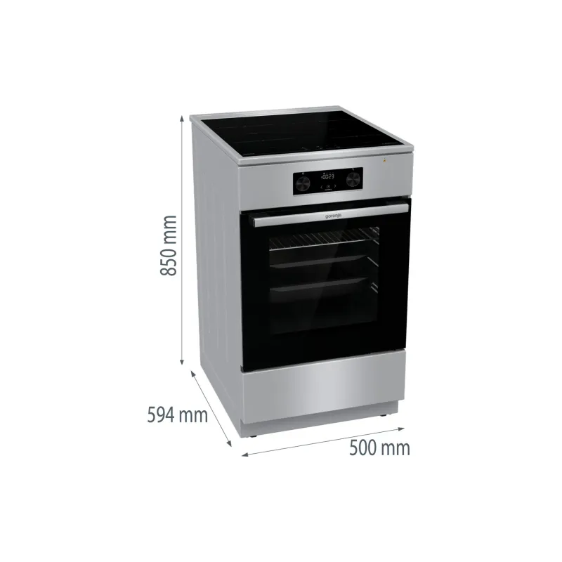 Плита комбінована Gorenje (GKS6C71WA), 71 л, White