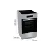 Ηλεκτρική κουζίνα Gorenje, Stainless steel (MEKIS5101I)