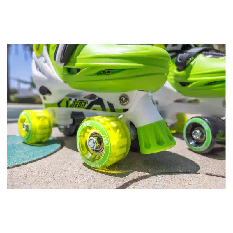 Roller skates Neon Combo (NC46G4), 30-33, Green