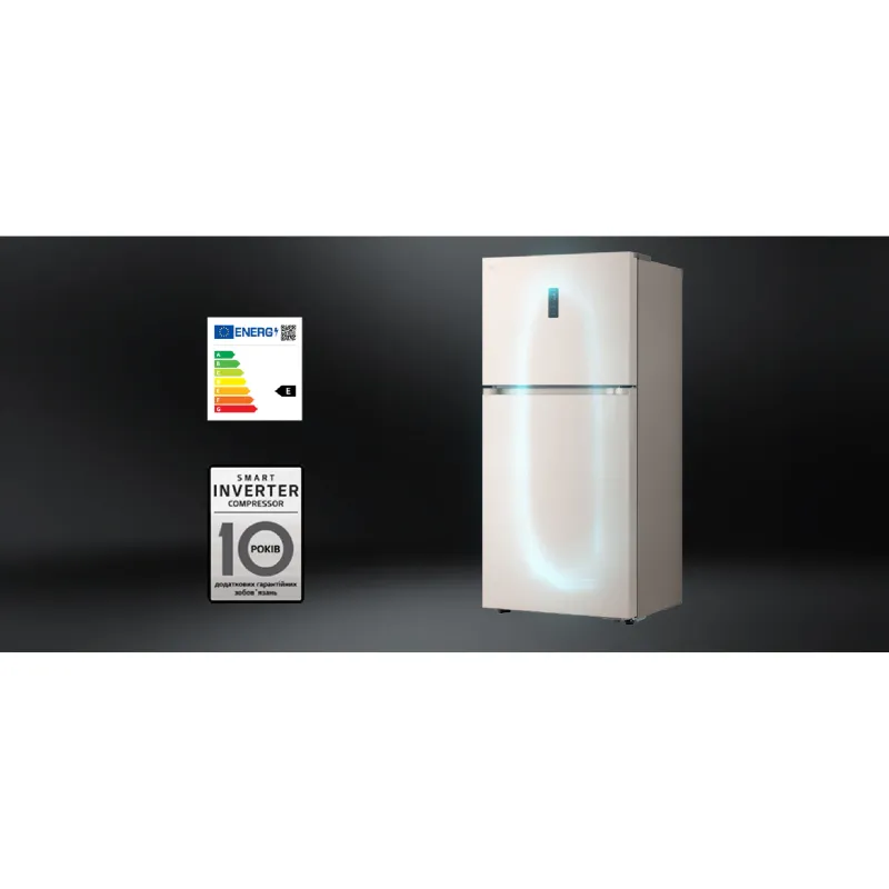 Хладилник с горен фризер LG (GR-H922PEBQ)