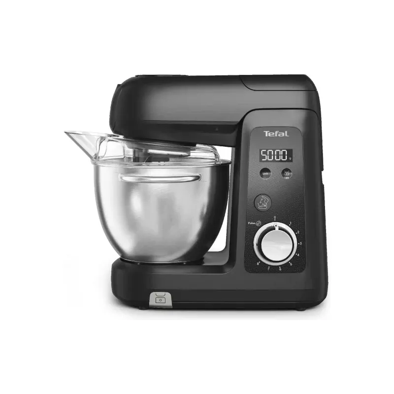 Кухонний комбайн Tefal Bake Partner+ (QB5458F0), 1100 Вт, Black