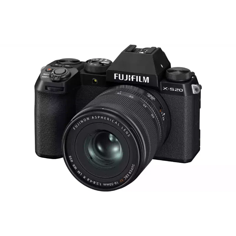 Câmera Fujifilm X-S20 + XF16-50 mm F2.8-4.8 R LM WR Kit, Black (16939643)