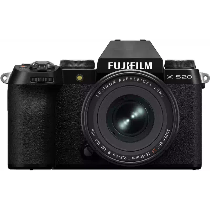 Câmera Fujifilm X-S20 + XF16-50 mm F2.8-4.8 R LM WR Kit, Black (16939643)