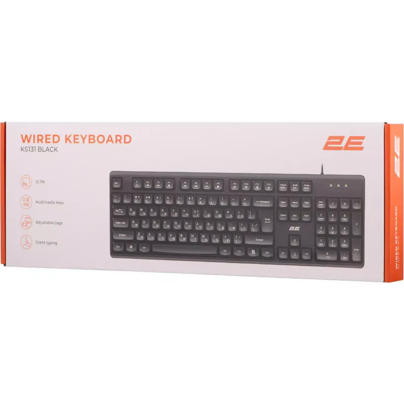 لوحة المفاتيح 2E, Black (2E-KS131UB_UA)