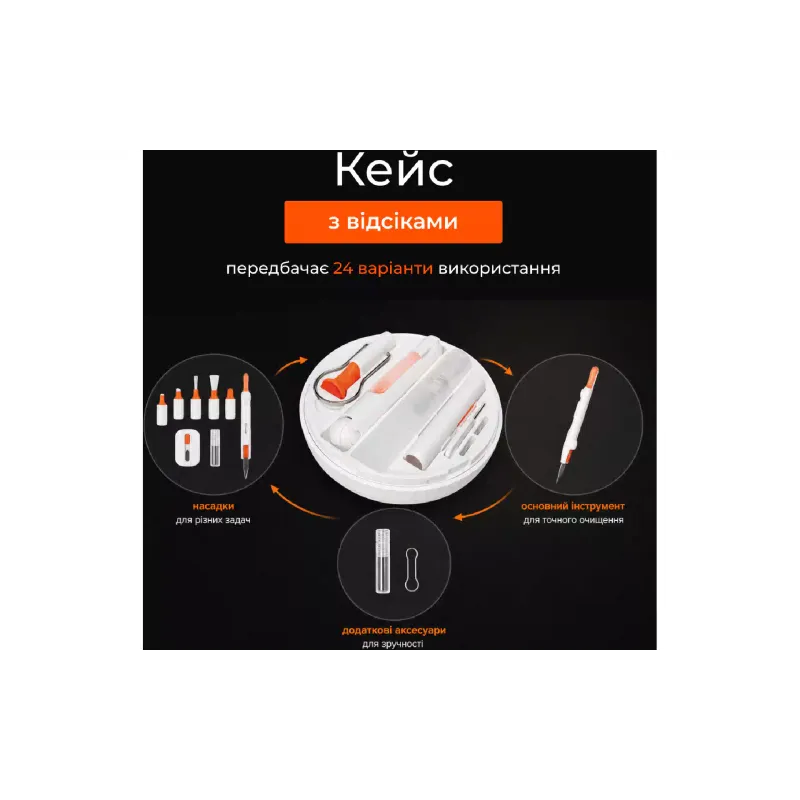 Kit de limpeza para equipamentos de escritório 2E (2E-SK24IN1)