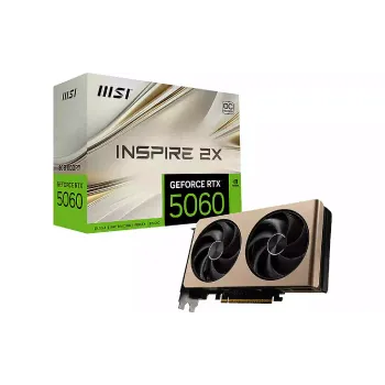 Tarjeta de video MSI GeForce RTX 5060 (RTX-5060-8G-INSPIRE-2X-OC)