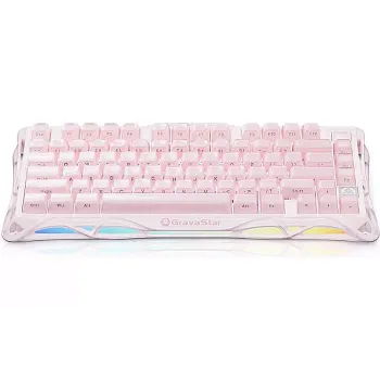Μηχανικό πληκτρολόγιο GravaStar Mercury K1, Sakura Pink (GSK1_P_PNK)