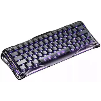 Magnetna tipkovnica GravaStar Mercury V60, Gunmetal Smok (GSV60PRO_XTAL_S_BLK)