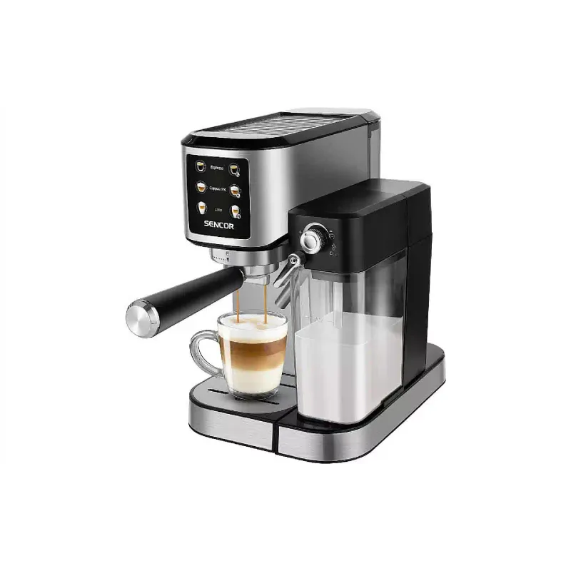 ماكينة صنع القهوة هورن Sencor, Stainless steel/Black (SES4910SS)