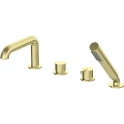 Комплект за душ Deante, Brushed Gold (BQS_R14M)