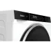 غسالة ومجفف ملابس ذو تحميل أمامي Haier, White (HWD50-BP12307U-S)