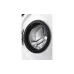 غسالة ومجفف ملابس ذو تحميل أمامي Haier, White (HWD50-BP12307U-S)