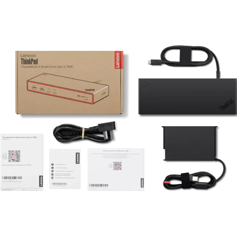 Докинг станция Lenovo Thunderbolt 4 Smart Dock 7500 G2 (40BE0135EU)