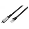 Кабель Digitus USB-C - RJ45, 15 м (AK-300601-150-S)