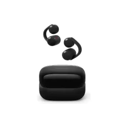 سماعات أذن لاسلكية حقيقية Sony LinkBuds Clip, Black (WFLC900B.E)