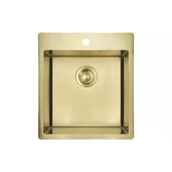 حوض المطبخ Deante Olfato  Precious, Brushed Gold (ZPO_R10A)