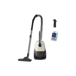 Bagged vacuum cleaner Philips Series 1000 (XD1101/10), 3 l, 750 W, Grey