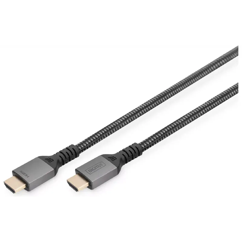 Кабел Digitus HDMI (M/M), Black (DB-330200-020-S)