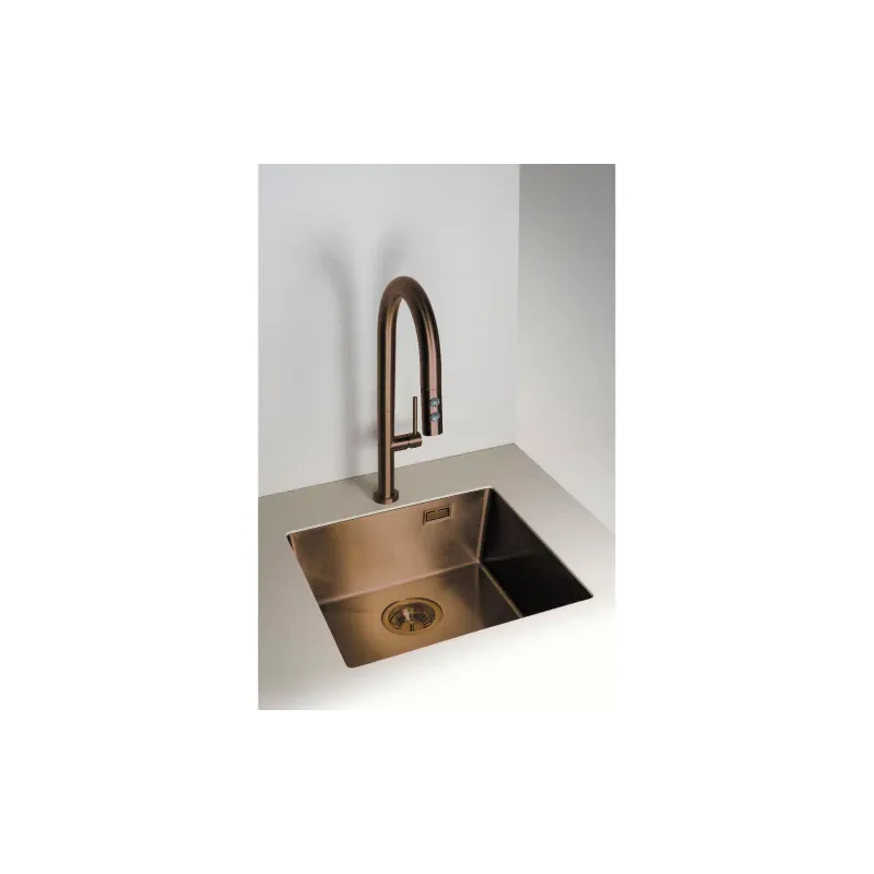 حوض المطبخ Deante Olfato  Precious, Brushed Bronze (ZPO_C10A)