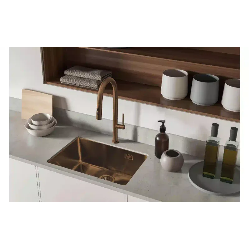 Кухонна мийка Deante Olfato  Precious (ZPO_C10B), Brushed Bronze