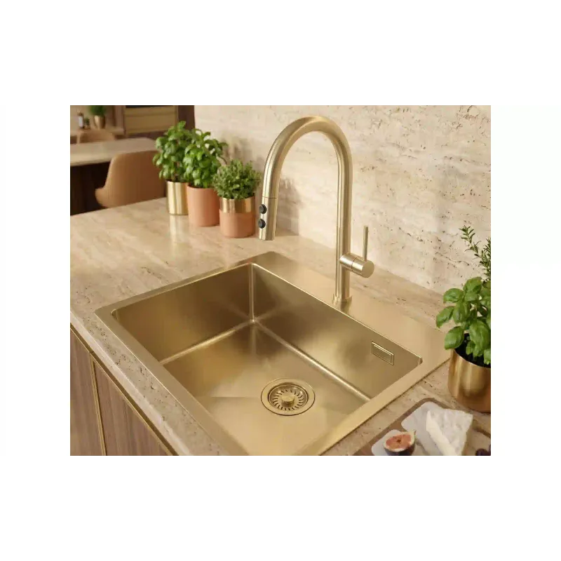Кухонна мийка Deante Olfato  Precious (ZPO_R10A), Brushed Gold