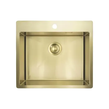 حوض المطبخ Deante Olfato  Precious, Brushed Gold (ZPO_R10B)