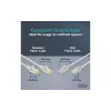 سلك التوصيل Digitus Cat 6A F-FTP Sliim, Grey (DK-1632-A-003S)