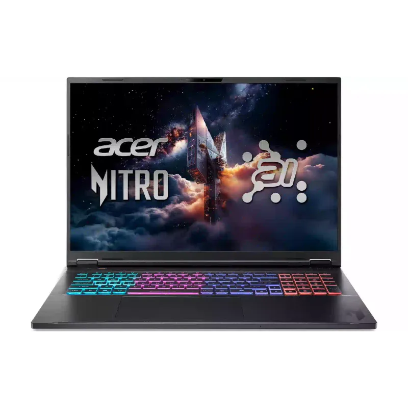 Ноутбук Acer Nitro 18 18" WUXGA 2K/IPS 32Gb/1Tb/R7 350/RTX 5060-8/Linux Black AN18-61 (NH.QY7EU.004)