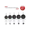 Сковорода Tefal (G3210232), 20 см, алюміній/бакеліт, Black