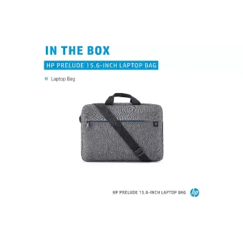 Bolsa para portátil HP Prelude, Grey (2Z8P4AA)