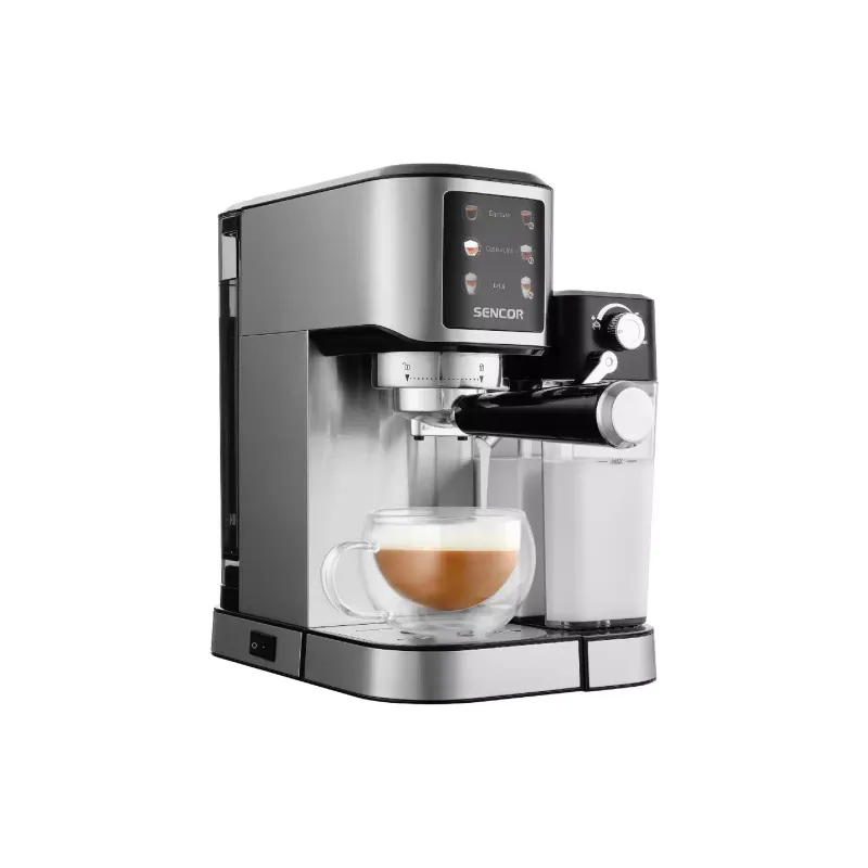 ماكينة صنع القهوة هورن Sencor, Stainless steel/Black (SES4910SS)
