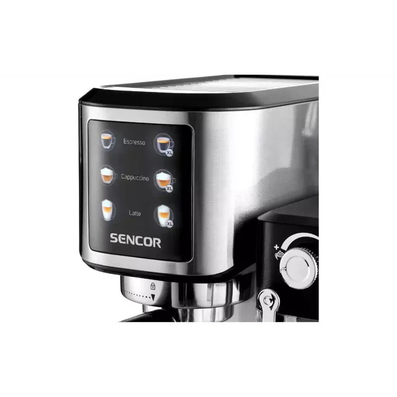 ماكينة صنع القهوة هورن Sencor, Stainless steel/Black (SES4910SS)