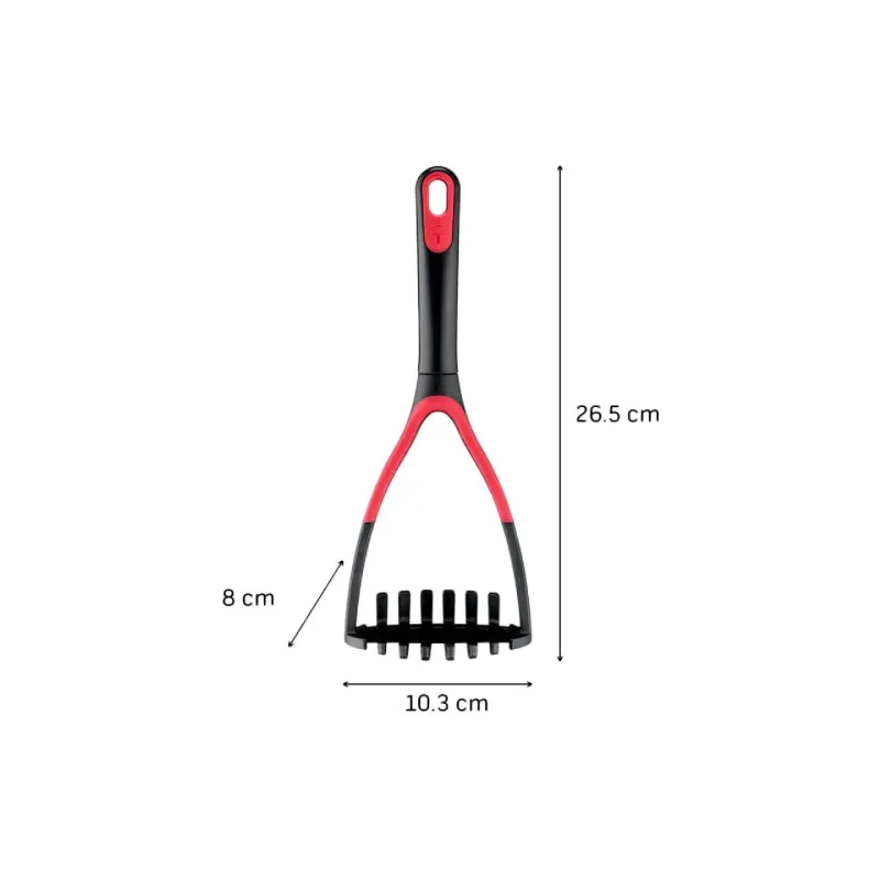 Amassador de batatas Tefal Ingenio+, Black/Red (K1980934)