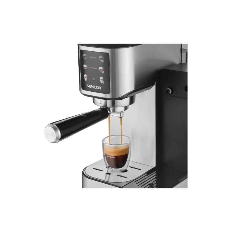 ماكينة صنع القهوة هورن Sencor, Stainless steel/Black (SES4910SS)