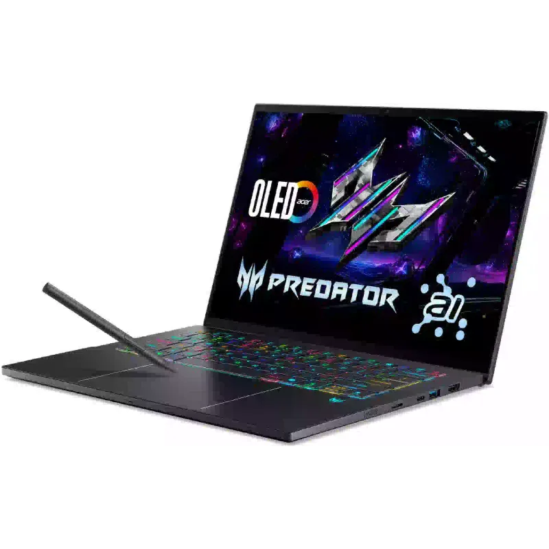 كمبيوتر محمول Acer Predator Triton 14 PT14-52T, Black (NH.U0GEU.001)