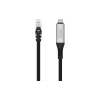 Кабель Digitus USB-C - RJ45, 15 м (AK-300601-150-S)