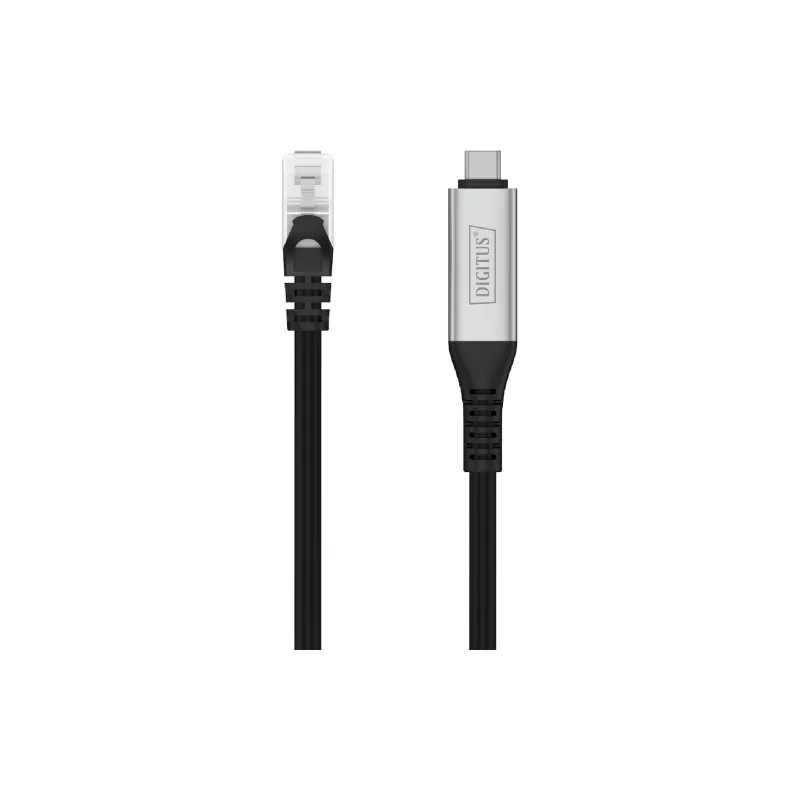 Кабель Digitus USB-C - RJ45, 15 м (AK-300601-150-S)