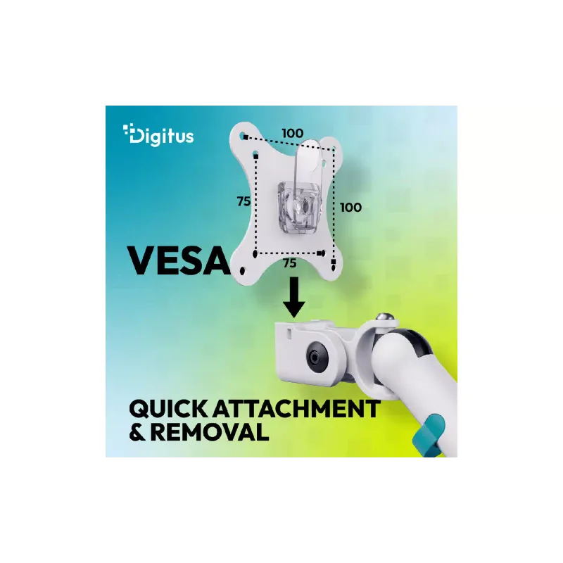 Стойка за два монитора Digitus (DA-90472)